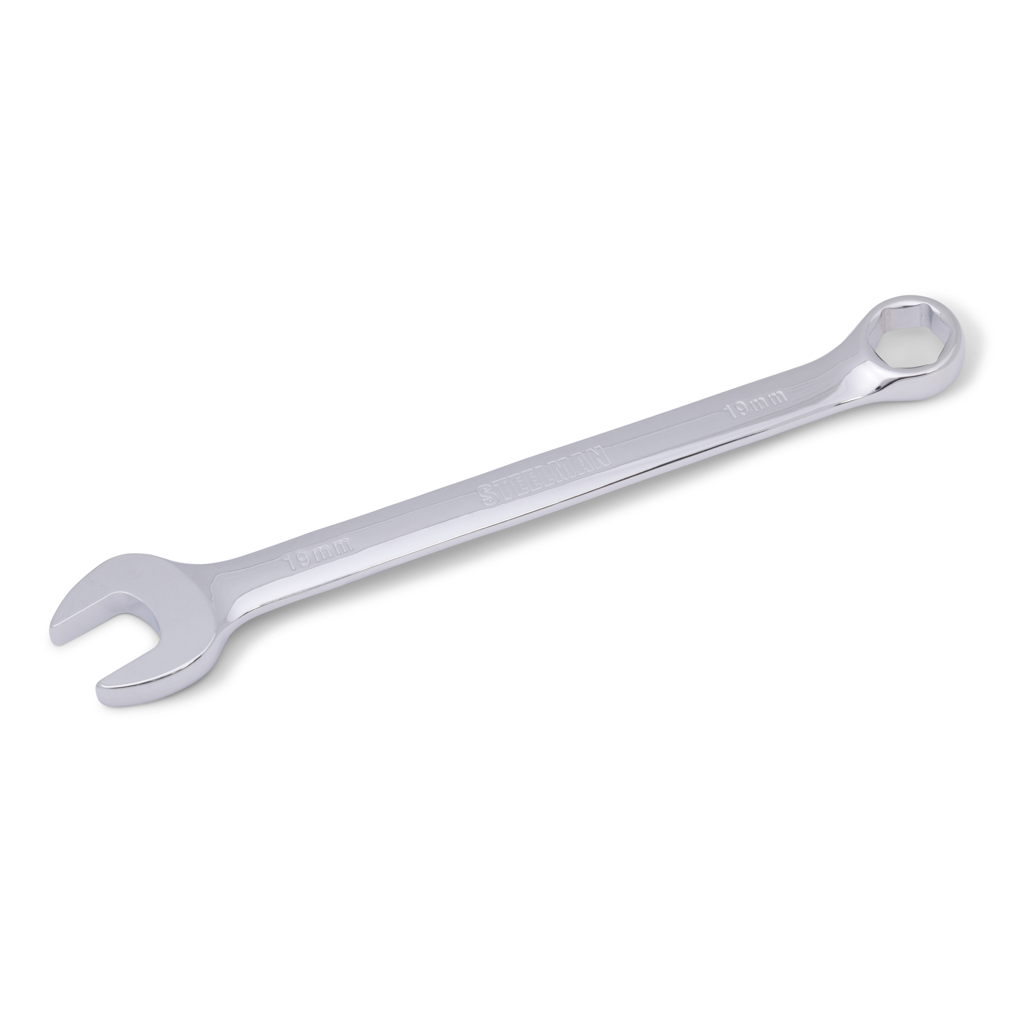 STEELMAN 19mm Combination Wrench with 6-Point Box End, Model# 78344